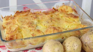 KARTOFFELGRATIN  so gelingt dir der Auflaufklassiker  Cremig amp knusprig [upl. by Deraj]