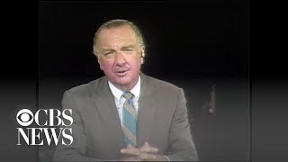 Walter Cronkite kicks off CBS News report on Apollo 11 [upl. by Ladonna]