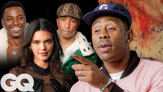 Tyler the Creator Answers Questions From Kendall Jenner Pharrell Jerrod Carmichael amp More  GQ [upl. by Asiul]