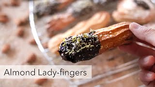 Homemade Ladyfingers recipe with almond flour  Super easy amp Gluten free [upl. by Esinek]