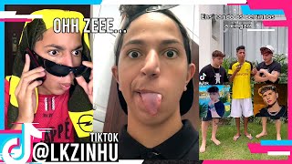 Os Melhores TIKTOKS Comédia de Lkzinhu Tente não rir  Parte4 [upl. by Genovera]