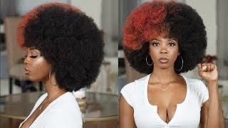 THE BEST DAMN 4C AFRO TUTORIAL EVER [upl. by Ilam]