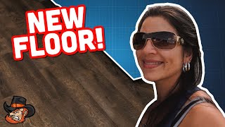 DIY RV Vinyl Plank flooring  Fleetwood Bounder [upl. by Mlehliw195]