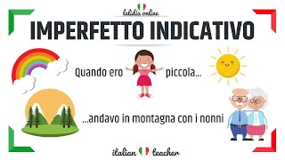 IMPERFETTO INDICATIVO  VERBS  Italian for Beginners [upl. by Dorcas]