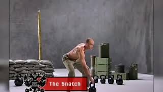 Hardstyle kettlebell snatch by Pavel Tsatsouline [upl. by Atteuqaj786]