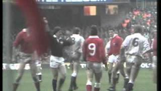 1987 Five Nations Championship Wales vs England  The Battle of Cardiff [upl. by Bryn]