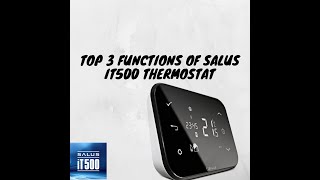 Salus IT500  Top 3 features [upl. by Adnertal]