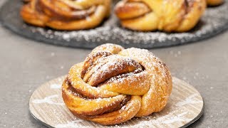 Nutella Babka Buns [upl. by Illek]