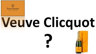 How to say Veuve Clicquot CORRECTLY French Champagne Pronunciation [upl. by Willmert]