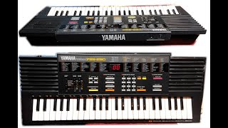 YAMAHA PSS  290 sound and styles demonstration Hi Q sound [upl. by Efal]