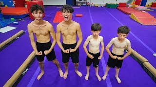 TWIN BOYS vs TWIN BOYS GYMNASTICS [upl. by Ahsenek]