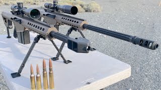 50bmg vs 416 Barrett [upl. by Adnana40]