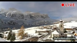 Live Webcam from Colfosco  Italy [upl. by Feriga]