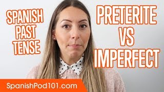 Spanish Past Tense Preterite vs Imperfect [upl. by Enileqcaj]