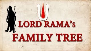 Lord Ramas Family Tree  Genealogy of Surya Vansh  Ramayana [upl. by Anyehs799]