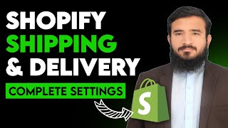 Shopify Shipping Setup  Shopify Shipping amp Delivery Settings 2025 [upl. by Leimad]