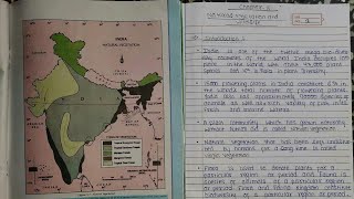 CBSE Notes Class 9 Geography Chapter 5  Natural Vegetation and WildlifeNotes in discription [upl. by Nytsua]