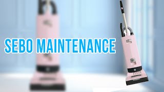 How To FIX And Maintain Your SEBO Vacuum Cleaner  Full Guide [upl. by Revart]