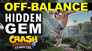 OffBalance Hidden Gem Location  Crash Bandicoot 4 Its About Time [upl. by Bove64]