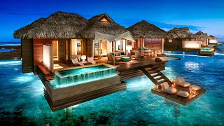 Inside St Regis Bora Bora  Best Honeymoon Destination [upl. by Eatnoj]