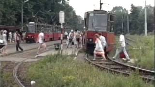 Tramwaje w Gdansku 1989 [upl. by Aitnohs]