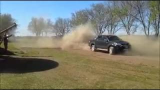 Volkswagen Amarok vs Toyota Hilux [upl. by Cordle]