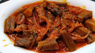 Bendakaya pulusu How to do ladies finger curry okra Recipe Shorts [upl. by Ennylcaj360]