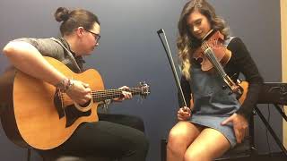 “Márta”  Lúnasa Cover by Anissa Burnett and Charly Smith [upl. by Holcomb]