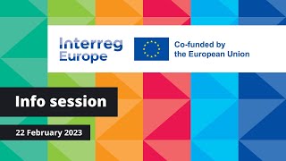 Info session about Interreg Europe [upl. by Ytirehc]