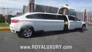 BMW X6 Jet Door limo limousine  color changing inside 2023 update [upl. by Annayak554]