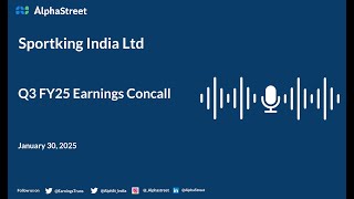 Sportking India Ltd Q3 FY202425 Earnings Conference Call [upl. by Ahsertal]