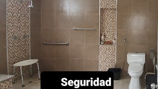 UN BAÑO ADAPTADO una solución para las personas con discapacidad [upl. by Anura]