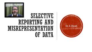 Selective Reporting and Misrepresentation of Data [upl. by Moser]