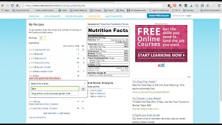 How to Calculate Nutrition Facts for Any Recipe [upl. by Arodoeht403]