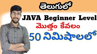 JAVA in Telugu  Complete JAVA in 50 minutes  Vamsi Bhavani  Full JAVA course in Telugu A to Z [upl. by Taylor]