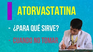 💊💊ATORVASTATINA para que SIRVE💊💊 CUANDO NO TOMAR💊💊 [upl. by Umberto15]