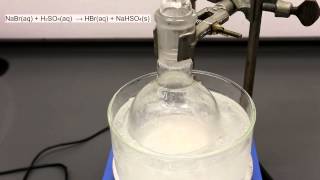 Synthesis of a Bromoalkane nBromopropane [upl. by Nylanej153]