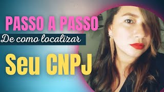 COMO ACHAR O CNPJ PELO NOME [upl. by Sukramed]