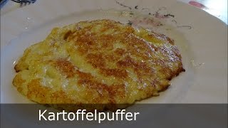 Der perfekte Kartoffelpuffer schnell und einfach [upl. by Drofnil]