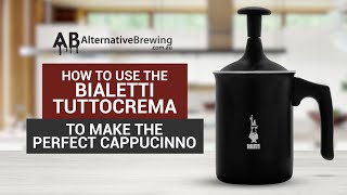 How to Use the Bialetti Tuttocrema Milk Frother [upl. by Allana]