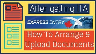 🇨🇦 How to Upload Documents while submitting application [upl. by Atiuqiram313]