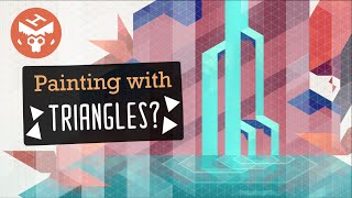 Painting with Triangles  Speed Art in Hexels 3 [upl. by Nitsa]