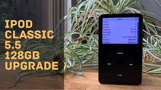 Upgrading the Storage in the iPod Classic 55 [upl. by Iniretake]