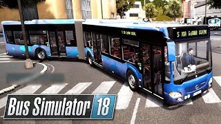 Autobus przegubowy  Bus Simulator 18 11 [upl. by Rowney]