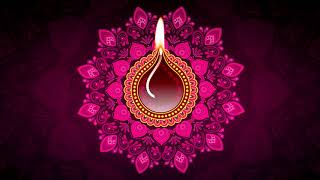 Animated Festival Motion Background Video II Diya Diwali Animation Video Loop  Diwali pooja Video [upl. by Plotkin]