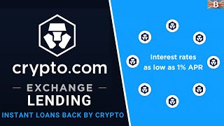 Cryptocom Lending Tutorial Borrow Against Your Crypto for an Instant Loan [upl. by Ereveniug682]