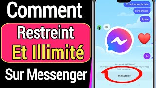 Comment restreindre et restreindre quelquun sur Messenger  Comment être illimité sur Messenger [upl. by Nywra526]