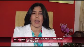 ¿Cómo la mujer puede identificar un sangrado anormal [upl. by Ekusuy757]