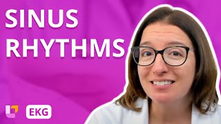 Sinus Rhythms  EKG Interpretation  LevelUpRN [upl. by Johen]