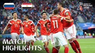 Russia v Egypt  2018 FIFA World Cup  Match Highlights [upl. by Schenck]